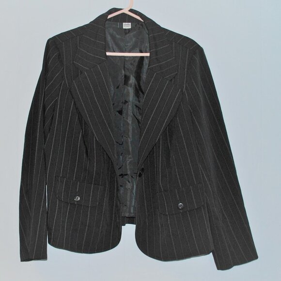 Studio 1940 Pin Striped Blazer Suit Jacket - Picture 1 of 3